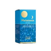 J&B Melatonin 5x 3mg (100 Tablets)