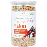 Chefs Choice Organic Buckwheat Flakes Wholegrain Cereal 280g