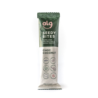 AlgSeaweed Seedy Bites Choc Coconut 40g