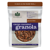 Brookfarm Gluten Free Granola Cacao Coconut 800g