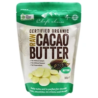 Chefs Choice Organic Cacao Butter Buttons 300g
