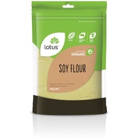 Lotus Organic Soy Flour 500g