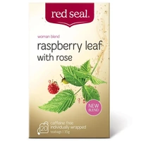 Red Seal Raspberry Leaf & Rose (20 Tea Bags) 35g
