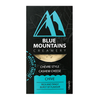 Blue Mountains Creamery Chive Cashew Cheese 120g