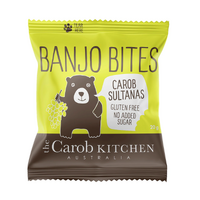 The Carob Kitchen Sultanas Banjo Bites 20g