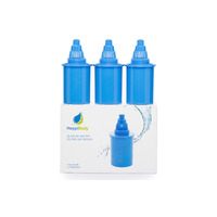 Heppi Alkaline Blue Water Filter Cartridges 3 Pack
