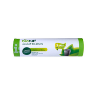 Biotuff Xtra Tuff Multi-Purpose Large Bags 80L (5 Pack)