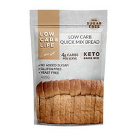 Low Carb Life Low Carb Quick Mix Bread Keto Bake Mix 400g