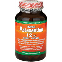 Microrganics Green Nutritionals Natural Astaxanthin 12mg 60vc