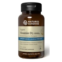 Nature's Sunshine Vegan Vitamin D3 60c