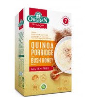 Orgran Gluten Free Quinoa Porridge & Bush Honey (7x30g) 210g