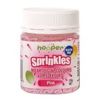 Hoppers Sprinkles Pink 125g
