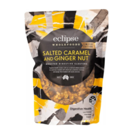 Eclipse Organic Roasted Digestive Clusters Salted Caramel & Ginger Nut 450g