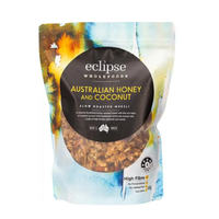 Eclipse Organics Slow Roasted Muesli Australian Honey & Coconut 450g