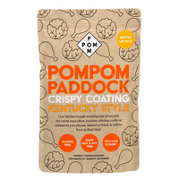 Pompom Paddock Gluten Free Crispy Kentucky Style Coating Mix 220g
