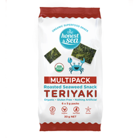 Honest Sea Roasted Seaweed (Teriyaki) Multipack 6x5g