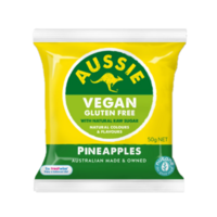 Aussie Vegan Lolly Pineapples 50g