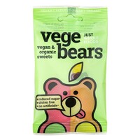 Just Wholefoods Vegan Vege Bears 70g
