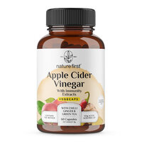 Nature First Apple Cider Vinegar Vegecaps Immunity (60 Caps)