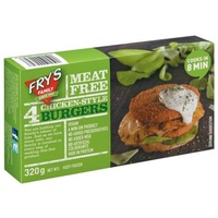 Frys Chicken Style Burger (4 Pack) 320g
