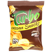 Turbo Cassava Vegan Original Snacks 60g