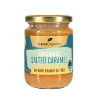 Ceres Organics Salted Caramel Peanut Butter (Smooth) 220g