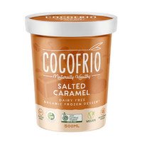 Cocofrio Organic Salted Caramel Frozen Dessert 500ml