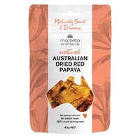 Mareeba Orchards Australian Dried Red Papaya 43g