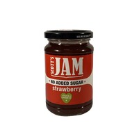 R&W Scotts No Added Sugar Raspberry Jam 340g