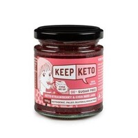 Keep Keto Strawberry & Chia Seed Jam 190g