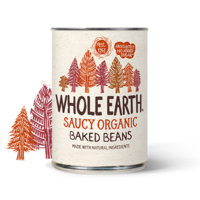 Whole Earth Organic Baked Beans In Tomato Sauce 400g
