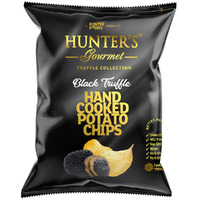 Hunters Potato Chips Black Truffle 125g