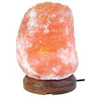 Saltco Salt Lamp Natural Wooden Base 1-2kg (Sweetie)