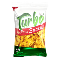 Turbo Plantain Vegan Garlic Snacks 45g