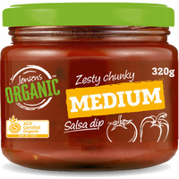 Jensens Organic Salsa Dip Medium 320g