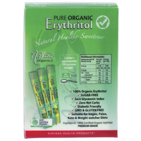Nirvana Organics Erythritol Sticks 40x4g