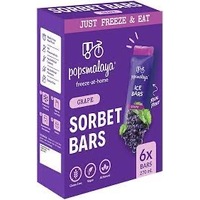 Popsmalaya Sorbet Bars Grape (6x45ml) 270ml