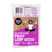 Well & Good Gluten Free Fruit Loaf 320g