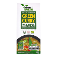 Perfect Earth Organic Gluten Free Green Curry Meal Kit 200g