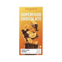 Loving Earth Superfood Chocolate Orange Ginger & Maca 70g