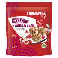 Fodmapped Gluten Free Raspberry & Vanilla Bites 90g
