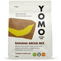 Yomo Gluten Free Banana Bread Mix 370g