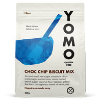 Yomo Gluten Free Choc Chip Biscuit Mix 350g