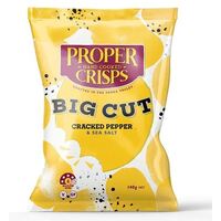 Proper Crisps Big Cut Cracked Pepper 140g