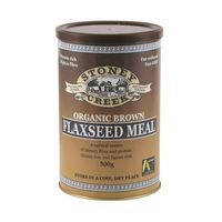 Stoney Creek Organic Brown Flaxseed Meal 500g