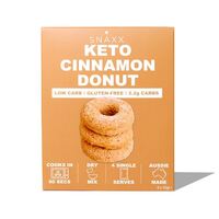 Snaxx Keto Gluten Free Cinnamon Donut 4x40g