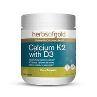 Herbs Of Gold Calcium K2 with D3 180T