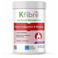 KFibre Indigestion & Bloating 160g Natural Berry