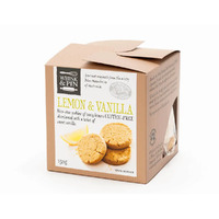 Whisk & Pin Gluten Free Lemon & Vanilla Shortbread 150g