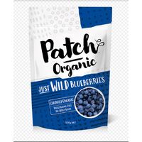 Patch Organic 100% Wild Blueberries 500g